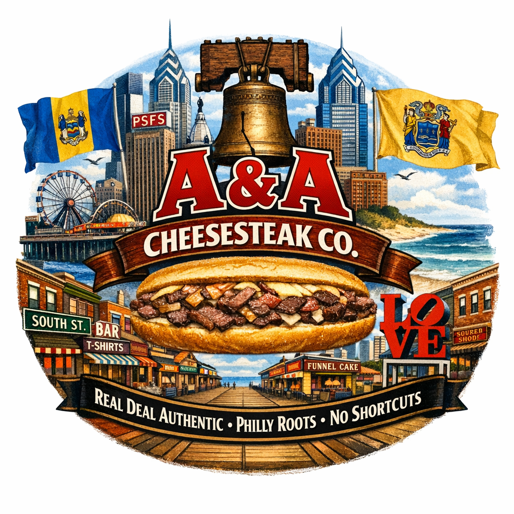 A&A Cheesesteak Co. Logo