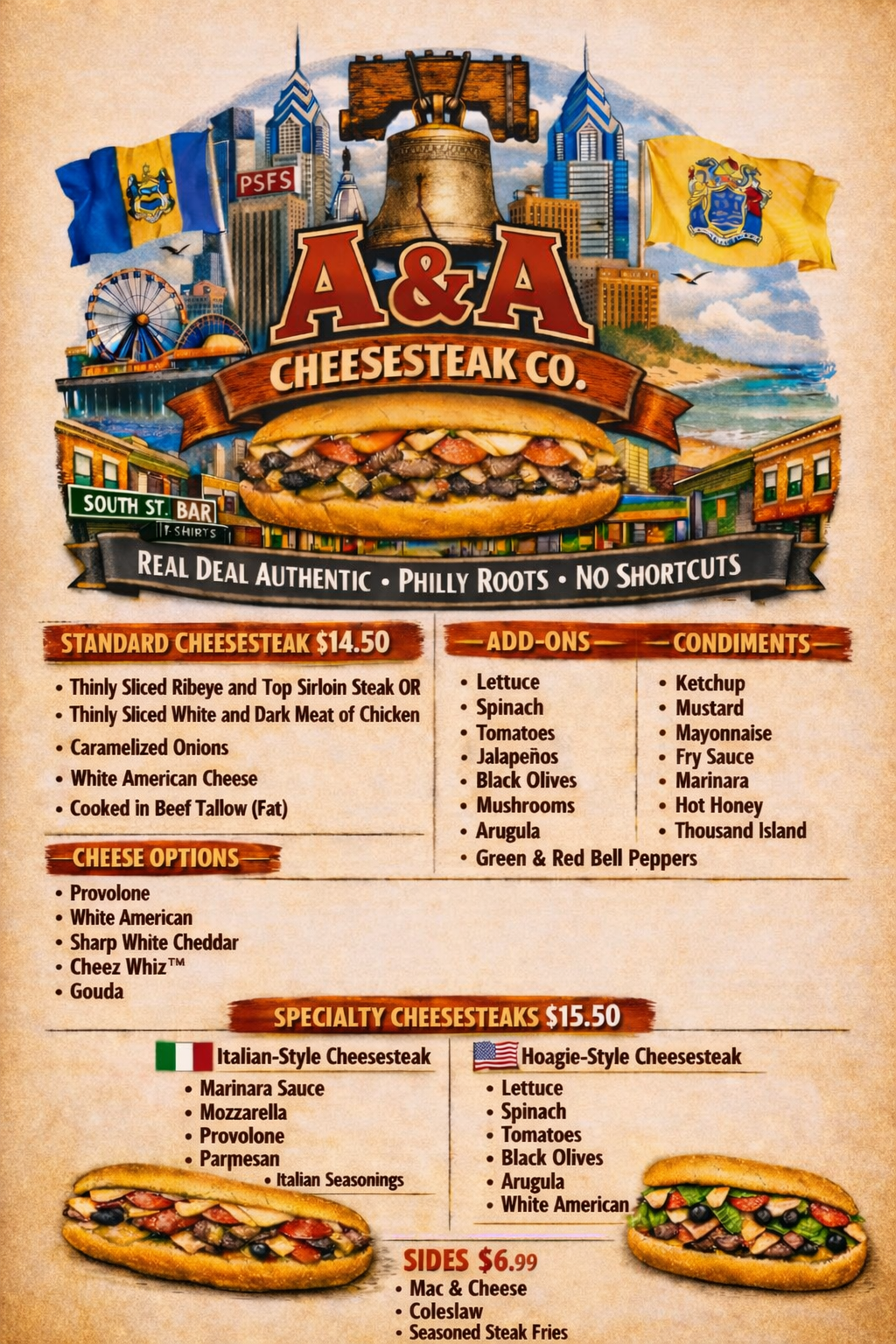 Full Menu